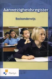 Omslag van Aanwezigheidsregister basisonderwijs