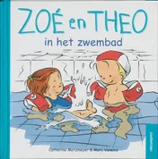 Omslag van Zoe en Theo in het zwembad