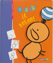 Omslag van 1, 2, 3, ik teken