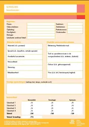 Omslag van Screeling (ScreeLing) - scoreformulieren