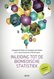 Omslag van Inleiding tot de biomedische statistiek
