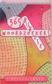 Omslag van Scheurkalender 365 Bijbelse woordzoekers