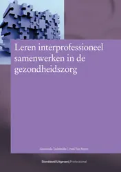 Omslag van Leren interprofessioneel samenwerken in de gezondheidszorg