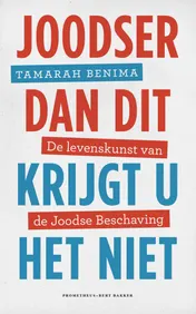 Omslag van Joodser dan dit krijgt u het niet