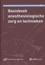 Omslag van Basisboek anesthesiologische zorg en technieken