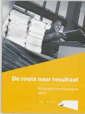 Omslag van De route naar resultaat
