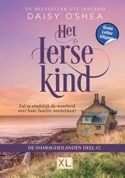 Omslag van het Ierse kind - Grote Letter Uitgave