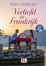 Omslag van Verliefd in Frankrijk - Grote Letter Uitgave