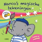 Omslag van Marco's magische tekeningen flapboek