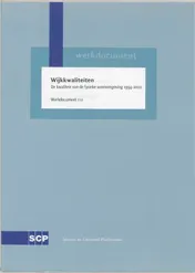 Omslag van Wijkkwaliteiten