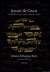 Omslag van Solo sonates en partita’s van J.S. Bach – 4 exemplaren in Endbox