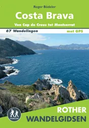 Omslag van Rother wandelgids Costa Brava