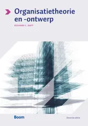 Omslag van Organisatietheorie en -ontwerp