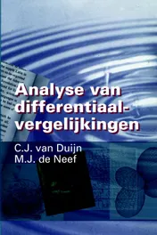 Omslag van Analyse van differentiaalvergelijkingen