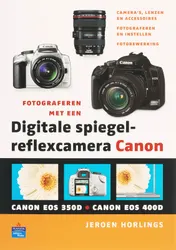Omslag van Fotograferen met een digitale spiegelreflexcamera Canon