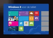 Omslag van Windows 8 voor de tablet