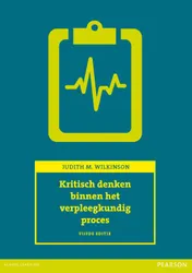 Omslag van Kritisch denken binnen het verpleegkundig proces