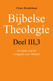 Omslag van Deel III/3 de finale van het evangelie van Matteüs