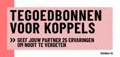 Omslag van Tegoedbonnen voor koppels