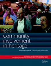 Omslag van Community involvement in heritage