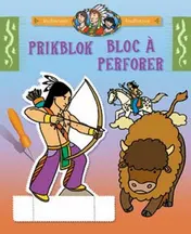 Omslag van Indianen prikblok / indiens bloc à perforer