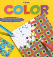 Omslag van Crea Color met uitscheurbare tekeningen