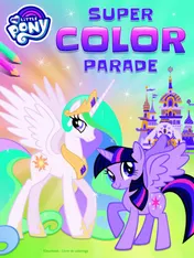 Omslag van My Little Pony super color parade