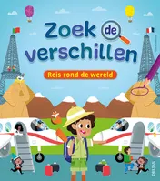 Omslag van Zoek de verschillen - Reis rond de wereld