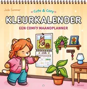 Omslag van Cute & Cozy Kleurkalender Jade Summer