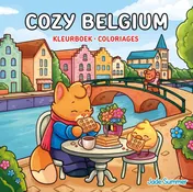 Omslag van Cozy Belgium kleurboek