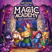 Omslag van Magic Academy - Cozy kleurboek Jade Summer