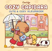 Omslag van Cozy Capibara Cute & Cozy kleurboek Coco Wyo