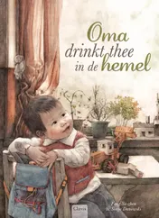 Omslag van Oma drinkt thee in de hemel