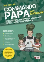Omslag van Commando papa-het kookboek