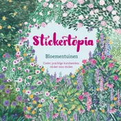 Omslag van Stickertopia Bloementuinen