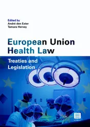 Omslag van European Union health law