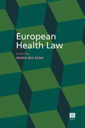 Omslag van European health law