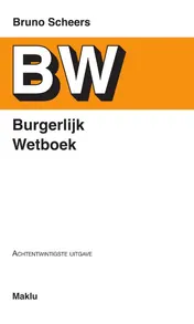Omslag van Burgerlijk Wetboek