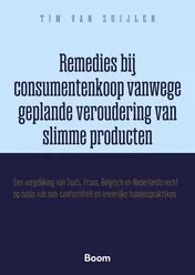Omslag van Remedies bij consumentenkoop vanwege geplande veroudering van slimme producten