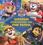 Omslag van Superdik voorleesboek van PAW Patrol