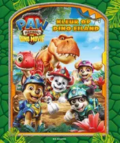 Omslag van PAW Patrol movie Kleur op Dino-eiland