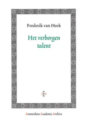 Omslag van Het verborgen talent