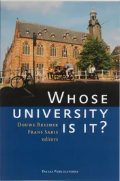 Omslag van Whose university is it?