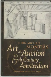 Omslag van Art at Auction in 17th Century Amsterdam