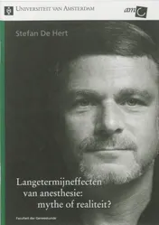 Omslag van Langetermijneffecten van anesthesie: mythe of realiteit?