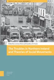 Omslag van The Troubles in Northern Ireland and theories of social movements