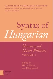 Omslag van Nouns and noun phrases volume 1