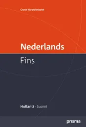 Omslag van Prisma groot woordenboek Nederlands-Fins Hollanti-Suomi-suursanakirja