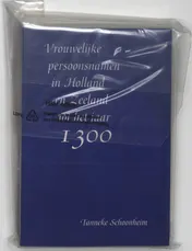Omslag van Vrouwelijke persoonsnamen in Holland en Zeeland tot het jaar 1300