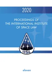 Omslag van Proceedings of the International Institute of Space Law 2020
